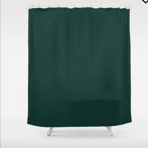 Emerald Green Shower Curtain